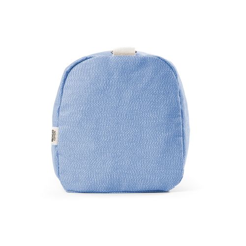 azul / blanco pastel Bolsa de gimnasio Seoul de 30 l de algodón reciclado y rPET