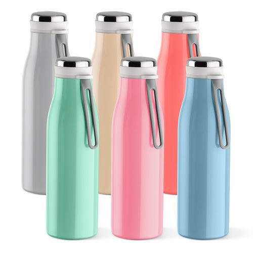 Gourde Arkansas 500 rInox 495ml.Double paroi, étanche,poignée