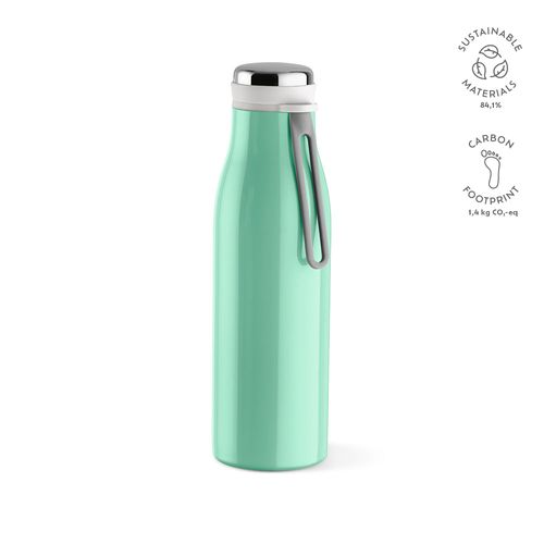 Gourde Arkansas 500 rInox 495ml.Double paroi, étanche,poignée