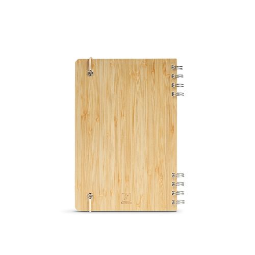 Carnet Dante couverture en bambou, 196p recyclées 70g/m² - 4