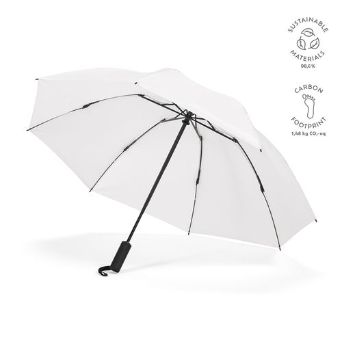 Parapluie Presley, rPET. 23", pliable avec fermeture réversible