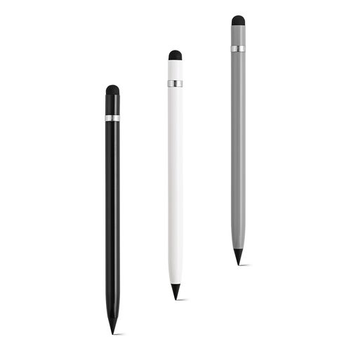 Stylo sans encre Voltaire en alu recyclé, pointe graphite