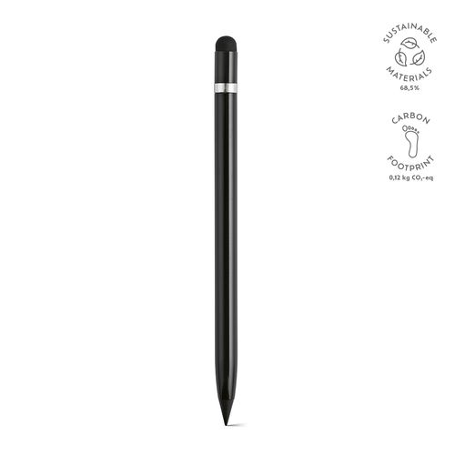 Stylo sans encre Voltaire en alu recyclé, pointe graphite