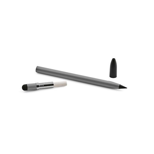 Stylo sans encre Voltaire en alu recyclé, pointe graphite