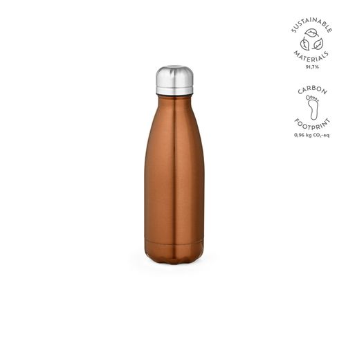 Botella Mississippi 450P; rInox, 430 ml. Doble pared. Brillante
