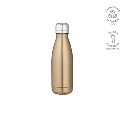 Botella Mississippi 450P; rInox, 430 ml. Doble pared. Brillante