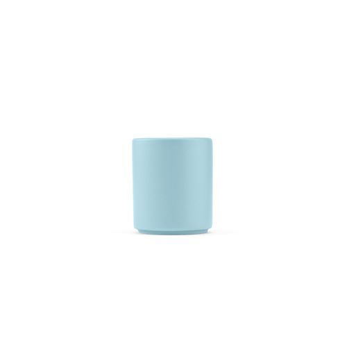 azul / blanco pastel Taza de cerámica Tiber 75. 75 ml. Acabado mate