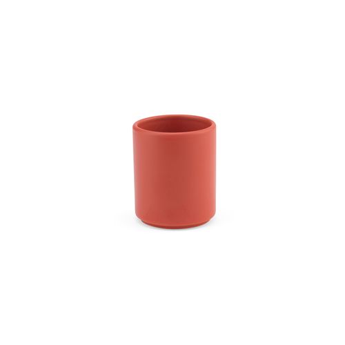 rojo mate Taza de cerámica Tiber 75. 75 ml. Acabado mate