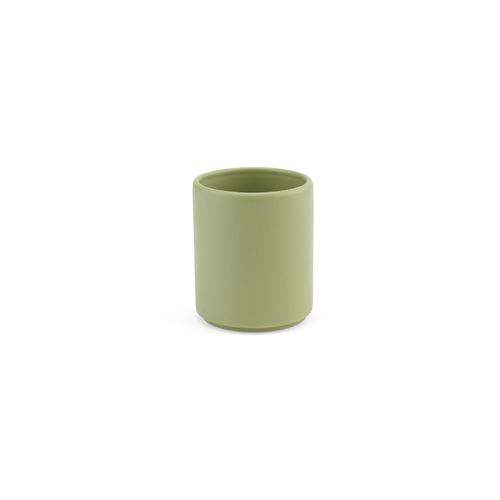 verde mate Taza de cerámica Tiber 75. 75 ml. Acabado mate