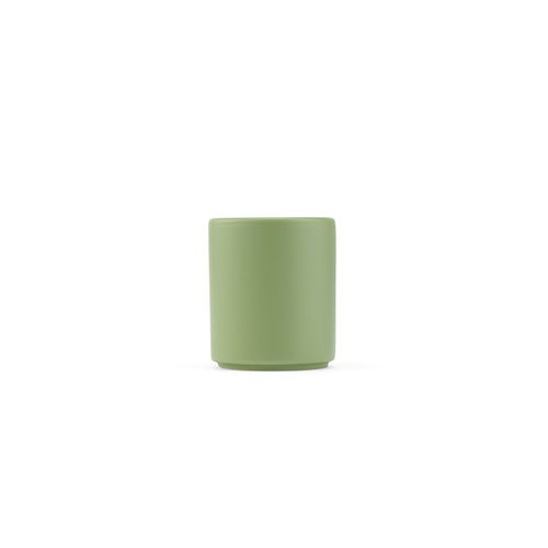 verde mate Taza de cerámica Tiber 75. 75 ml. Acabado mate