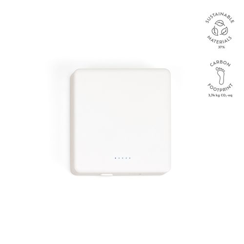 Batería externa Mendel; de rABS, 5000 mAh. Carga magnética