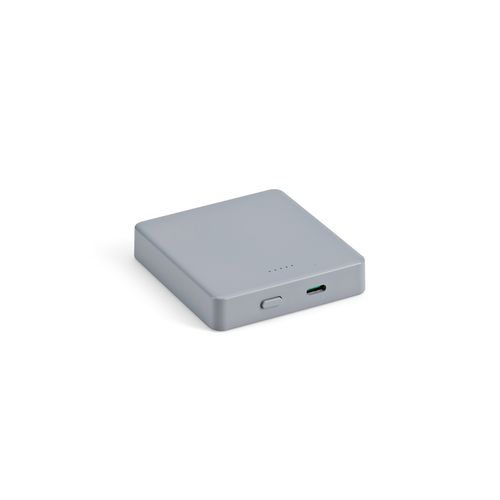 Batería externa Mendel; de rABS, 5000 mAh. Carga magnética