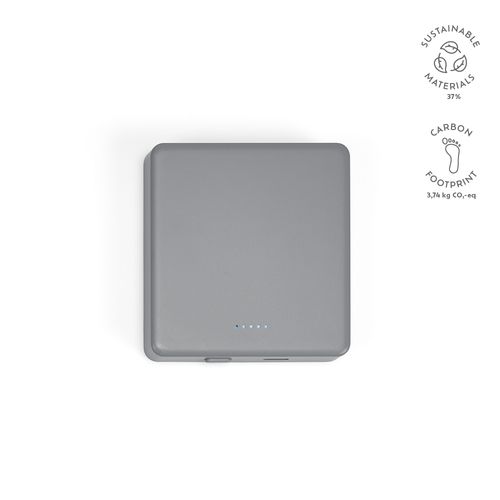 Batería externa Mendel; de rABS, 5000 mAh. Carga magnética