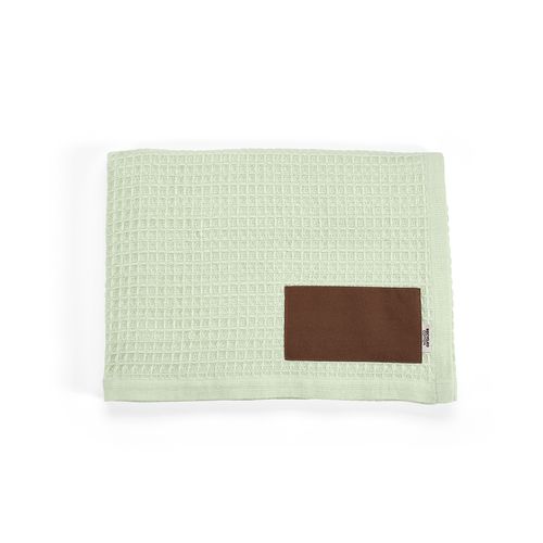 Plaid Giotto, rCOTON 200 g/m², patch personnalisable