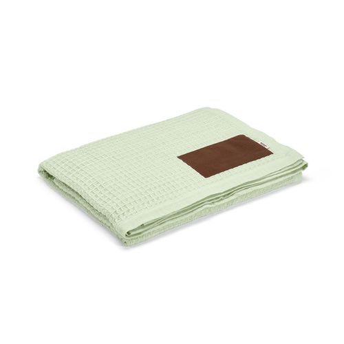 MANTA GIOTTO; ALGODÓN RECICLADO DE 200 GSM. PARCHE PERSONALIZABLE