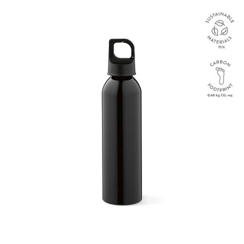 Botella Mackenzie; rInox, 690 ml, hermética, cierre de mosquetón
