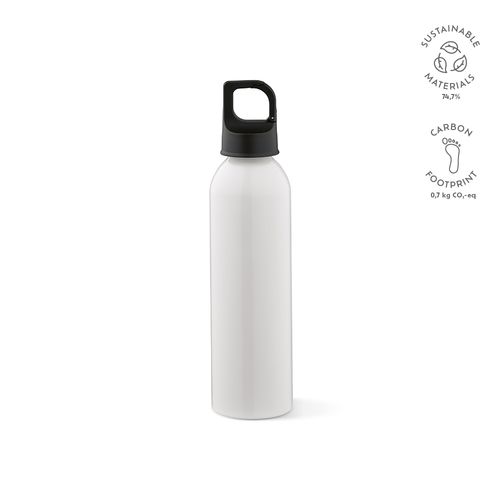 Botella Mackenzie; rInox, 690 ml, hermética, cierre de mosquetón