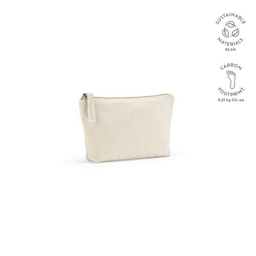 Trousse Cairo S. 1,1L en coton recyclé 320g, fermeture Zip thumbnail 8