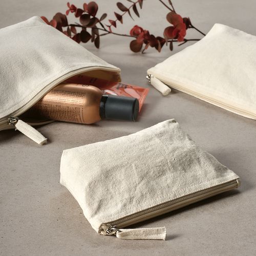 Trousse Cairo S. 1,1L en coton recyclé 320g, fermeture Zip thumbnail 4