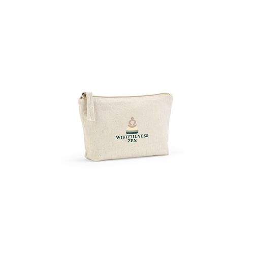 Trousse Cairo S. 1,1L en coton recyclé 320g, fermeture Zip - 5