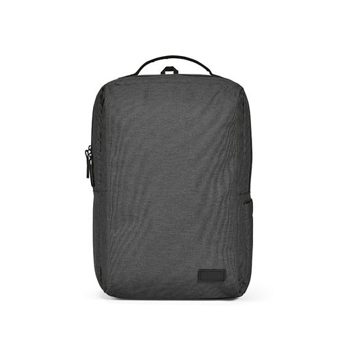 gris oscuro Mochila Oslo de 20 l de rPET. Cierre impermeable. Para PC de 17