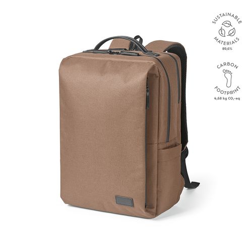 Mochila Oslo de 20 l de rPET. Cierre impermeable. Para PC de 17