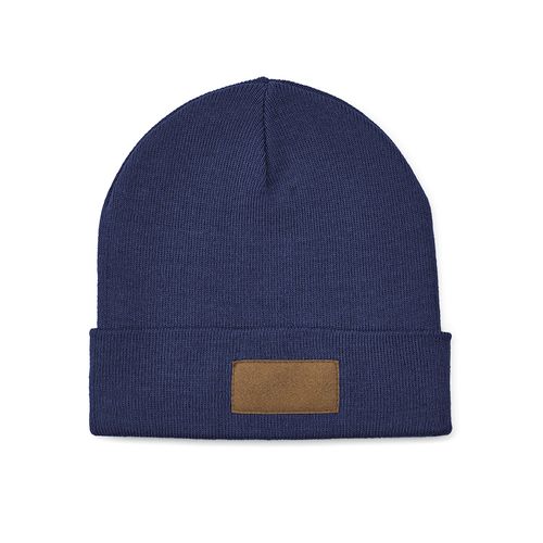 blue Gorro Tupac; de algodón reciclado. Con parche personalizable