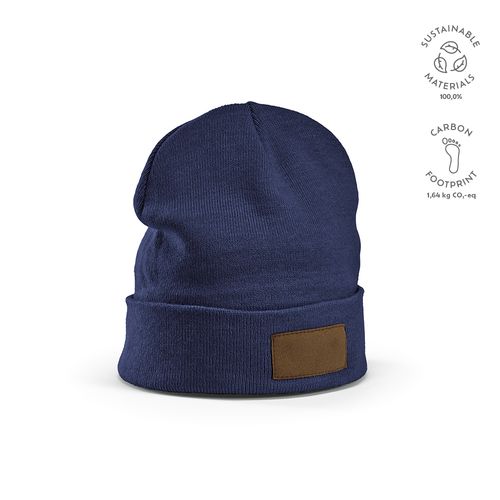 Gorro Tupac; de algodón reciclado. Con parche personalizable
