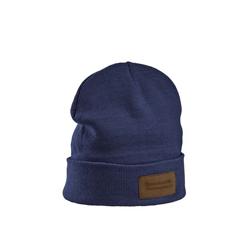 blue Gorro Tupac; de algodón reciclado. Con parche personalizable