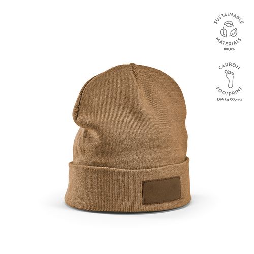 Gorro Tupac; de algodón reciclado. Con parche personalizable