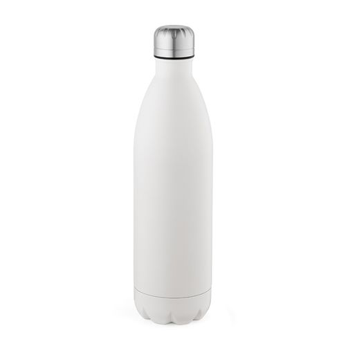 white Botella Mississippi 1100 ; rInox, 1100 ml. Doble pared, hermética