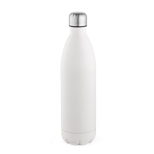 white Botella Mississippi 1100 ; rInox, 1100 ml. Doble pared, hermética