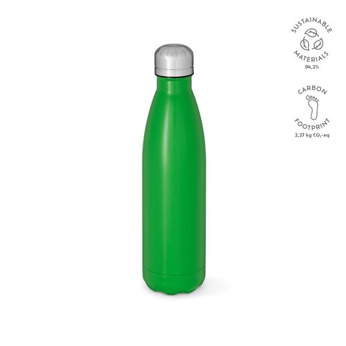 green Botella Mississippi 1100 ; rInox, 1100 ml. Doble pared, hermética