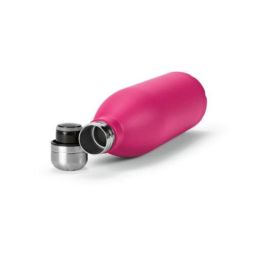 fucsia Botella Mississippi 1100 ; rInox, 1100 ml. Doble pared, hermética