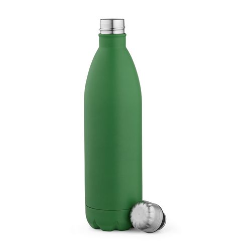 ejército verde Botella Mississippi 1100 ; rInox, 1100 ml. Doble pared, hermética