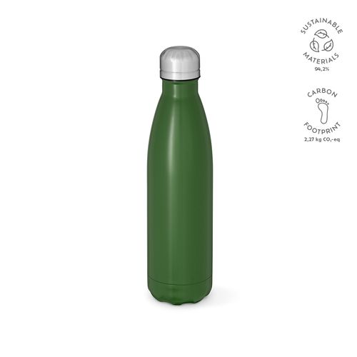 ejército verde Botella Mississippi 1100 ; rInox, 1100 ml. Doble pared, hermética