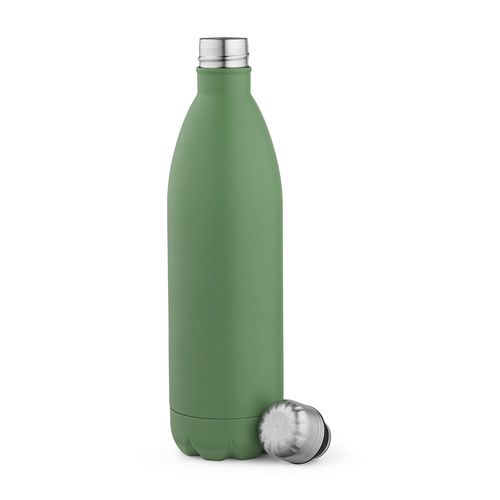 verde pastel Botella Mississippi 1100 ; rInox, 1100 ml. Doble pared, hermética