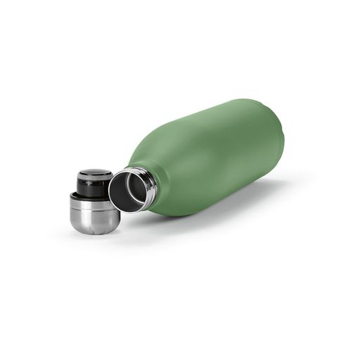 verde pastel Botella Mississippi 1100 ; rInox, 1100 ml. Doble pared, hermética