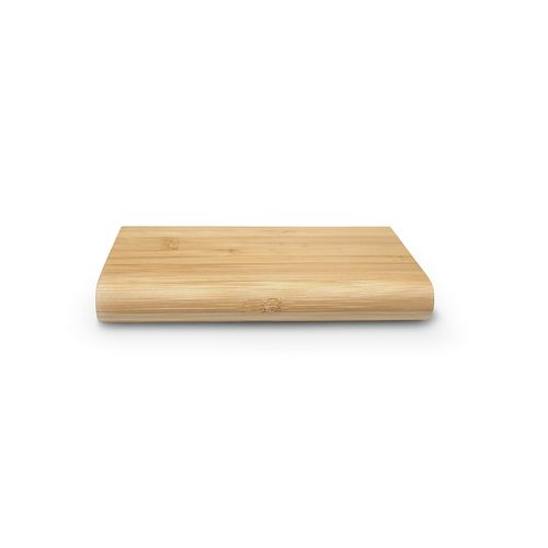 natural Batería externa de bambú Pythagoras, 10000 mAh, 15 W