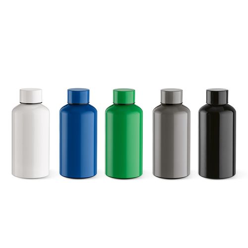 gray Botella Yukon de rAluminio de 550 ml. Pared simple y hermética