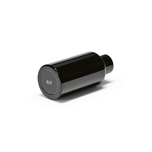 black Botella Yukon de rAluminio de 550 ml. Pared simple y hermética