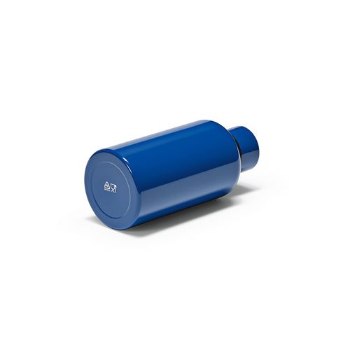 blue Botella Yukon de rAluminio de 550 ml. Pared simple y hermética