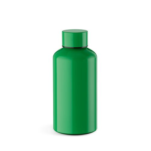 green Botella Yukon de rAluminio de 550 ml. Pared simple y hermética