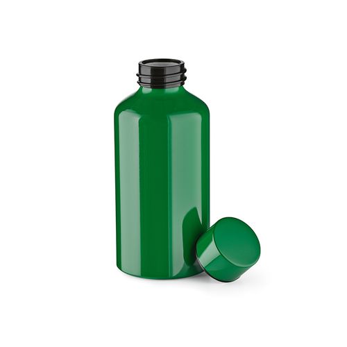 green Botella Yukon de rAluminio de 550 ml. Pared simple y hermética