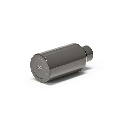 gray Botella Yukon de rAluminio de 550 ml. Pared simple y hermética