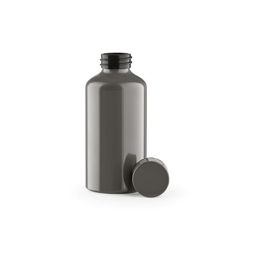 gray Botella Yukon de rAluminio de 550 ml. Pared simple y hermética