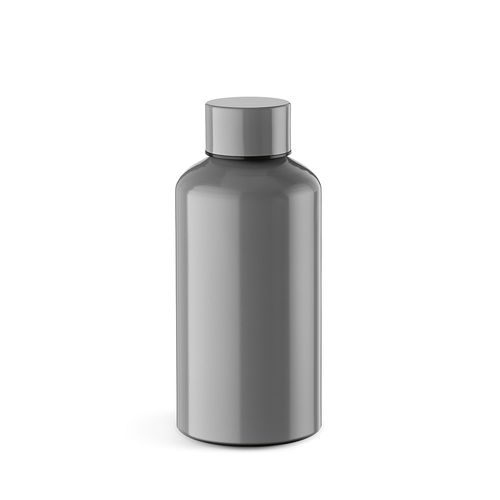 gray Botella Yukon de rAluminio de 550 ml. Pared simple y hermética