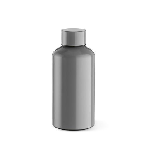 gray Botella Yukon de rAluminio de 550 ml. Pared simple y hermética