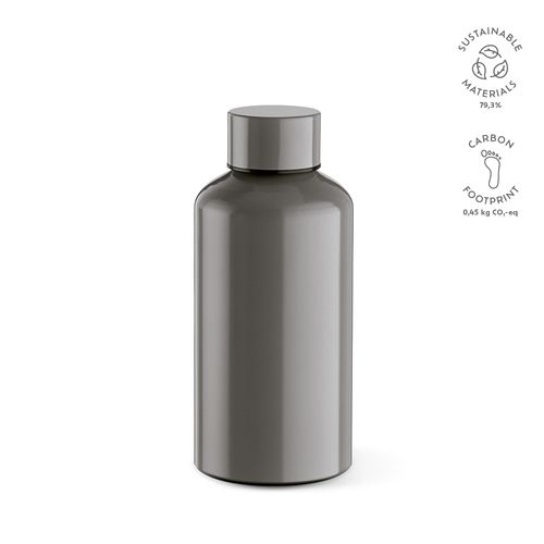 gray Botella Yukon de rAluminio de 550 ml. Pared simple y hermética