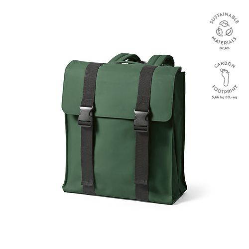 Mochila Edinburgh de 22 L  fabricada en rPU  y  rPET. Para PC 17
